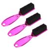 Beard Brush Beard Beard Brush for Men, Beard Care Brush 3 Pieces Beard Styling Comb Beard Care Brush Multifunction Mustache Brush with Curved Handle Beard Mustache Fine or Thick Hair Brush view 3