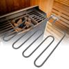 NDNCZDHC Stainless Steel Sauna Heating Equipment, Sauna Heating Tube Sauna Heating Element Component, Sauna Accessories for Sauna Stove(SCA-2000W) view 4
