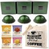 Coffee Pod Multipack for Nespresso Vertuo Machine - Stormio Coffee Capsules - 3 Boxes (30 Pods) with Border Biscuits and Reusable Tote Bag view 1