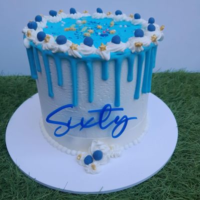 Any Age Number Cake Topper Custom Acrylic Topper Any Personalised Age Acrylic Cake Topper (GLITTER GOLD)