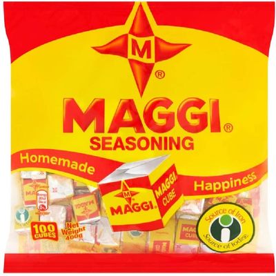 MaggiStar Seasoning Nigerian Cubes 400g From Nigeria (Pack of 4)