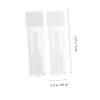 Cabilock 6pcs Lens Inserter Remover Suction Stick Set for Contact Lenses White Hollow Case for Home and Travel Use view 3