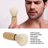 Shaving Brush for Men Wooden Handle Shave Foaming Brush Ergonomic Soft Hair Shaving Brush Face Grooming Tool for Home Hair Salon view 2