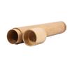 DOITOOL 1pc Portable Bamboo Toothbrush Holder Tube Travel Case for Hiking Camping Chic Round Design Easy to Clean Lightweight Toothbrush Storage view 1