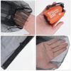 Ziyofinn Midge Head Net with Storage Bag Face Net Mesh Nylon Mosquito Head Net for Outdoor Hiking Camping Climbing Fishing and Walking (Black) (Black) view 3