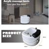Acrliy Foot Bucket Pedicure Foot Soak Health Manicure Basin Adjustable Temperature Nail Salon Massage Equipment Enjoy Hot Water Foot Massager Foot Soak Tub (Color : Single bath) view 3