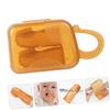 Toyvian Finger Toothbrush for Boys and Girls Silicone Oral Massager Teething Brush Cleaner for Boy Girl Oral Cleaning Brush view 2