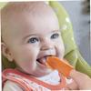 Toyvian Finger Toothbrush for Boys and Girls Silicone Oral Massager Teething Brush Cleaner for Boy Girl Oral Cleaning Brush view 3