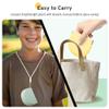 Innovative Soft Silicone Squeeze Retainer Holder, Stylish Portable Retainer Case, Fashionable Slim Retainer Container fits in Pocket or Purse, Pastel Blue, S view 3