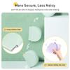 Innovative Soft Silicone Squeeze Retainer Holder, Stylish Portable Retainer Case, Fashionable Slim Retainer Container fits in Pocket or Purse, Pastel Blue, S view 4
