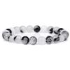 100% Natural Stone Amethysts Quartz Bracelet 8mm Beads Bracelet,Labradorite,19CM view 4