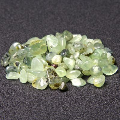 5-8mm Natural Quartz Crystal Chips Beads Undrilled Healing Raw Gem Beads Lapis Lazuli Amethysts Gravel Stone for Jewelry Making,Prehnite,20g