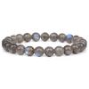 100% Natural Stone Amethysts Quartz Bracelet 8mm Beads Bracelet,Amethyst,19CM view 4