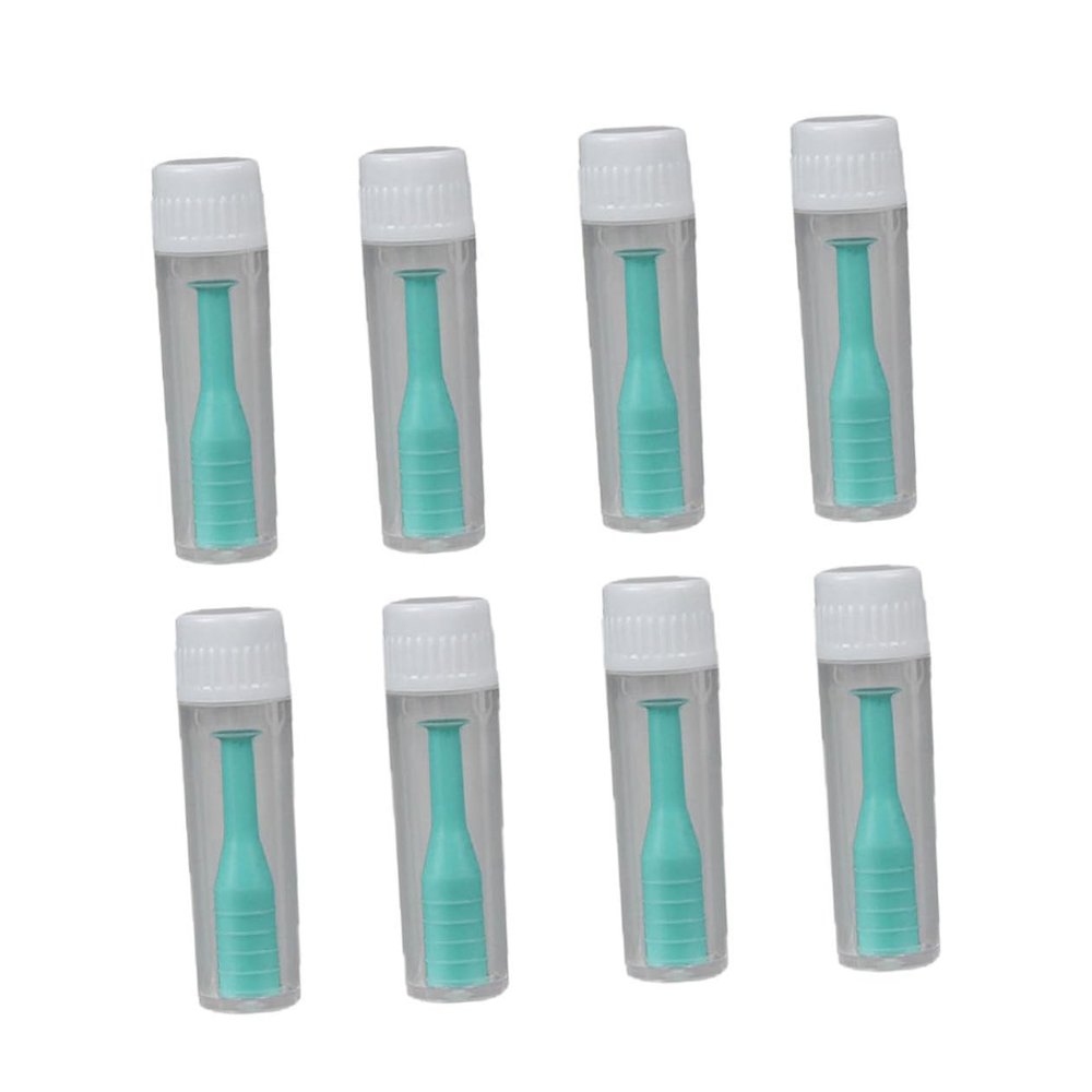 FRCOLOR 8sets Contact Lens Case Lens Suction Sticks for Eye Contacts and Travel Use