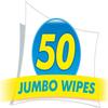 Duzzit Antibacterial Wipes - 50 Jumbo Wipes - Extra Strong - Pack of 3 (50 x 3, 150 Wipes) view 3