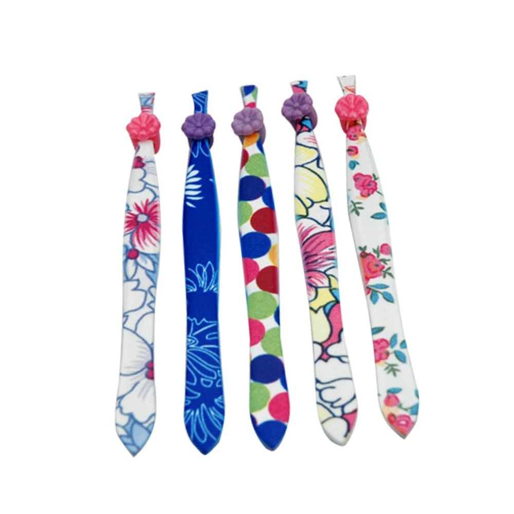 minkissy Eyebrow Tweezers Hair Removal Tools Professional Tweezers with Flat Tip for Eyebrows Facial Hair Random Style