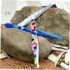 minkissy Eyebrow Tweezers Hair Removal Tools Professional Tweezers with Flat Tip for Eyebrows Facial Hair Random Style view 3