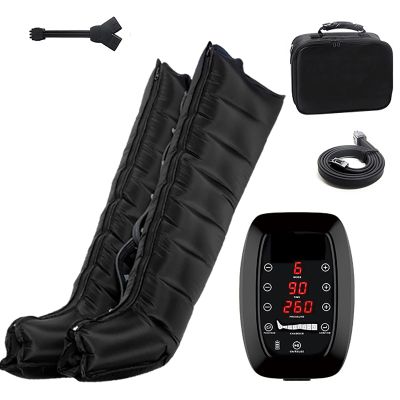 JOSBY Upgraded Leg Air Compression Massager, Adjustable pressure: 80-260, with 6 Modes, Relief Soreness and Pain, for Foot and Calf Recovery, Gift for Dad Mom