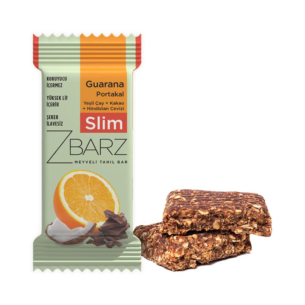 Zbarz Fruit & Energy Bars, vegan, vegetarian, and without added sugar (Mix Box, 12 x Bars) - Sport energy bars made from fruits & nuts for everyday use, cycling, hiking, fruit bars (Orange Green Tea)