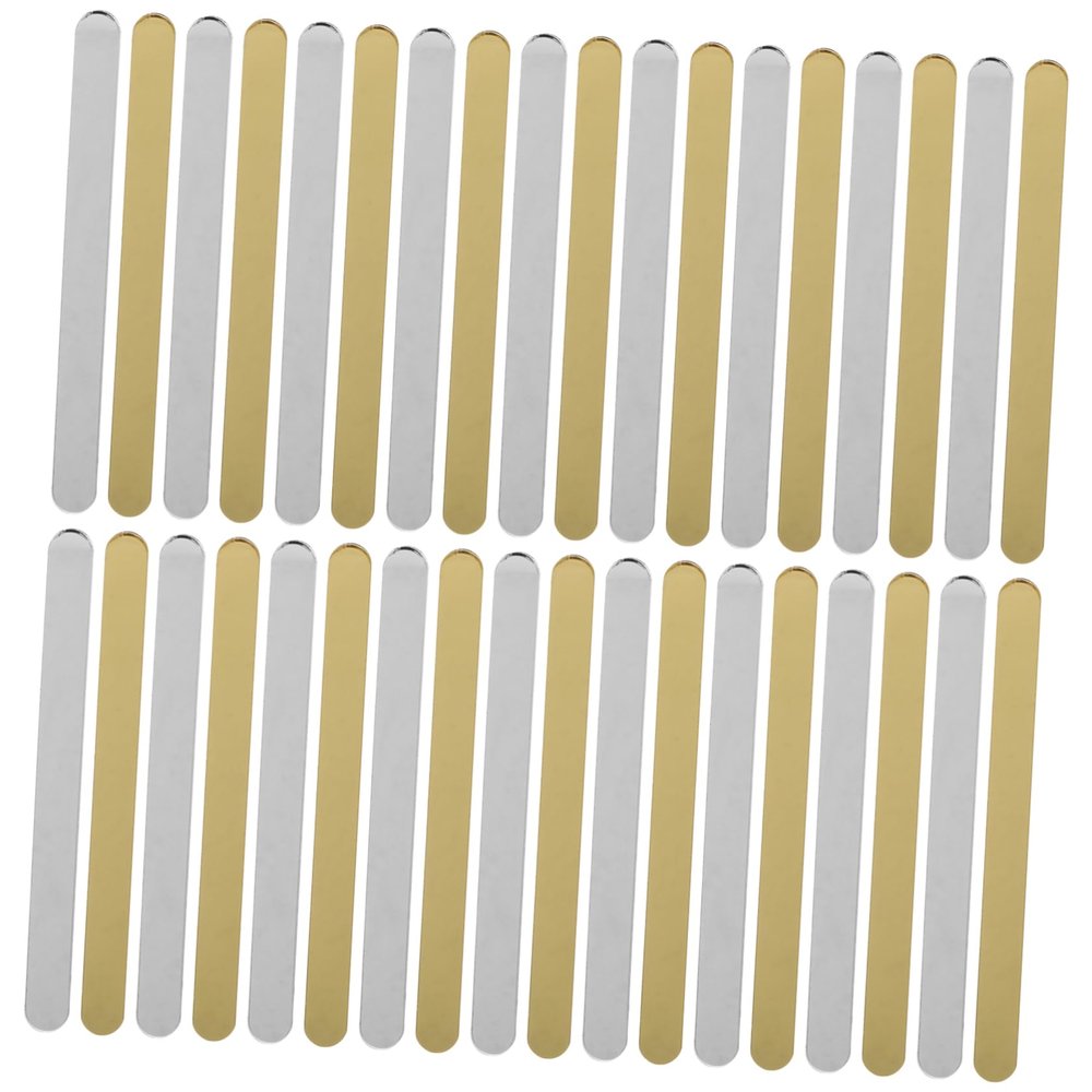 50pcs Ice Cream Sticks Craft Sticks Rounded Edge Acrylic