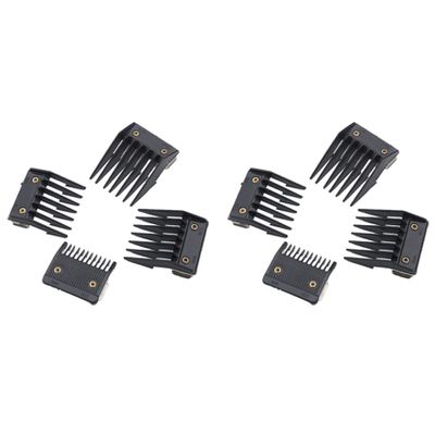 IGUATU 8 Attachment Comb Set for with Metal Backed Cutting Guide 3mm 6mm 9mm 12mm