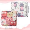 2Pcs Sanitary Towel HolderPeriod Bag Sanitary Napkin Storage Bag Sanitary Pouch with Zipper Portable Pantyliners Bag for Women Teen Girls Ladies view 2