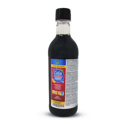 Aromhuset 500ml Cola Slush Concentrate - Mixing Ratio 1: 5 - Flavoured Frozen Slushie Syrups Mix for Slush and Ice Drinks Machines
