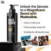 Mustculine Beard Shampoo, Tea Tree Oil & Argan Oil Anti-Dandruff, Anti-Itching Shampoo for Men (2 Package) view 3