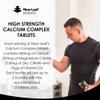 Calcium Magnesium Zinc and Vitamin D Supplement - 120 High Strength Tablets Supplement with Magnesium Vitamin D, Zinc Tablets Complex Made in The UK by New Leaf view 4