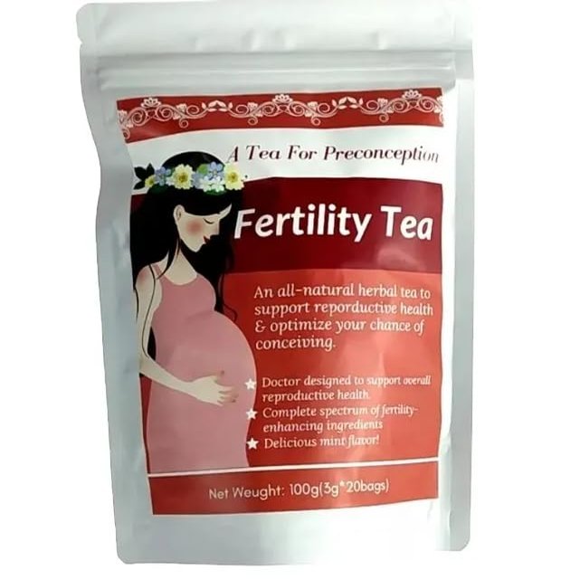2 Packs (60 tea bags) FERTILITY TEA - 2 Month Supply - Conceive Baby Getting Pregnant Infertility