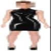 ANTIY Sexy Sleeveless Latex Dress Customized,Custom Color,Large view 2