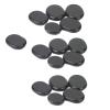 16 Pcs Flat Smoothes Warming Massag 16 Pcs Hot Stone Kit,Relief Muscle Pain,Massaging 16 Pcs Hot Stones Massage Kit,Flat Smooth Warming, Hot Stone Kit Back MassagersMassage Tools view 1