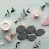 16 Pcs Flat Smoothes Warming Massag 16 Pcs Hot Stone Kit,Relief Muscle Pain,Massaging 16 Pcs Hot Stones Massage Kit,Flat Smooth Warming, Hot Stone Kit Back MassagersMassage Tools view 3