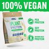 Applied Nutrition Plant Protein Powder  Critical Plant Vegan Protein Shake with SOYA, Pea, Brown Rice Proteins & Essential Amino Acids - Dairy-Free Gym Supplement (450g - 15 Servings) (Vanilla) view 2