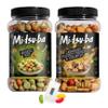 Mitsuba Rice Crackers Snacks Bundle Wasabi Mix 800g Japanese Peanut Crunch And Crispies 650g Crispy Rice Snack Snacks For Party Food, Movie Nights Or Birthday Parties Boxed Treatz view 1