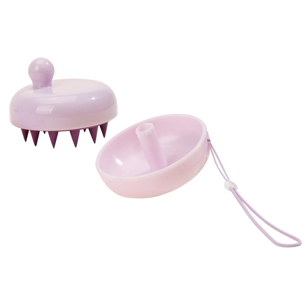 Beatifufu Hair Scalp Scrubber Shampoo Brush Boys and Girls Scalp Massager Brush for Daily Cleaning Random