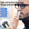 Nose Epilator | Eyebrow Trimmer for Men - 2 in 1 Eyebrow Trimmer, Rechargeable Hair Trimmer, Ear Trimmer, Beard, view 2