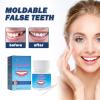 30ml Tooth Repair Kit - Teeth Replacement with Moldable Heat Fit Beads for Temporary Restoration of Missing or Broken Teeth and Dentures, Including Clear Instructions and Plastic Clip view 2