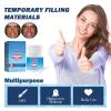 30ml Tooth Repair Kit - Teeth Replacement with Moldable Heat Fit Beads for Temporary Restoration of Missing or Broken Teeth and Dentures, Including Clear Instructions and Plastic Clip view 3
