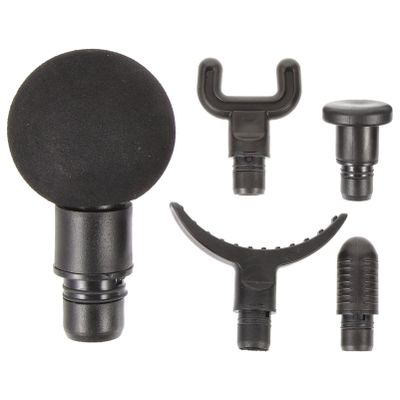 BESPORTBLE 5pcs Replaceable Massager Head for Athlete Fitness Body Percussion Device Attachment Portable Massager Heads for Muscle Relaxation