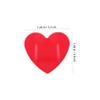 FOMIYES 12pcs Heart Shaped Spot Breathable Patches Patches Emergency Buds Fingertip Sticker Breathable Patches Cover Waterproof Cartoon Red view 2