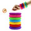 10PCS Mosquito Repellent Bracelet, Anti Mosquito Repellent Bands Waterproof Non-Toxic Protection,Multi Coil Deet Free,Individual Package for Baby Kids Adults Outdoor Camp Travel view 3