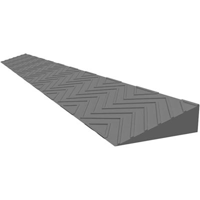 Portable Threshold Ramps, Wheelchair Ramp, Door Threshold Ramps, Non-Slip Threshold Wheelchair Ramp, Cuttable, for Threshold Wheelchair Scooter Sweeping Robot ( Color : Gr , Size : 100x19.5x9cm )