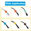 OPUGIT Glasses Ear Grips, Silicone Anti-Slip Eyeglass Temple Tip Sleeve Retainer, Comfort Glasses Retainer for Spectacle Sunglasses Reading Glasses(Transparent,L-10pairs) view 4