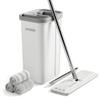 JOYMOOP Mop and Bucket with Wringer Set, Hands Free Flat Floor Mop and Bucket, 60" Mop with 3 Reusable Microfiber Pads, Wet and Dry Use, Floor Cleaning System view 1