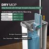 JOYMOOP Mop and Bucket with Wringer Set, Hands Free Flat Floor Mop and Bucket, 60" Mop with 3 Reusable Microfiber Pads, Wet and Dry Use, Floor Cleaning System view 3
