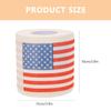 Alipis 2 Rolls American Flag Roll Paper Christmas Napkins Cocktail Napkins Paper Bath Tissues Toilet Paper Softest Toilet Tissue Novelty Christmas Toilet Paper Christmas Toilet Roll view 2