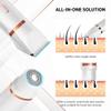 Electric Bikini Trimer Shaver Women: 2 in 1 IPX7 Waterproof Wet & Dry Use Body Hair Trimmer and Facial Hair Remover - Rechargeable Hair Removal Kit for Bikini Underarm Leg Arm Face (Pearl White) view 4