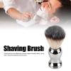 ANKROYU Shaving Brush Strong Cleaning Force Soft Premium Bristles Soft Hand Crafted Shaving Brush with Silver Handle for Home Salons view 2