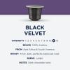 CafePod Lungo Coffee Pods - Compatible with Nespresso Coffee Machine, Intensity 11 with the Bold Smooth Flavour of Dark Chocolate - Rainforest Alliance Sourced - Black Velvet 60 Capsules view 2